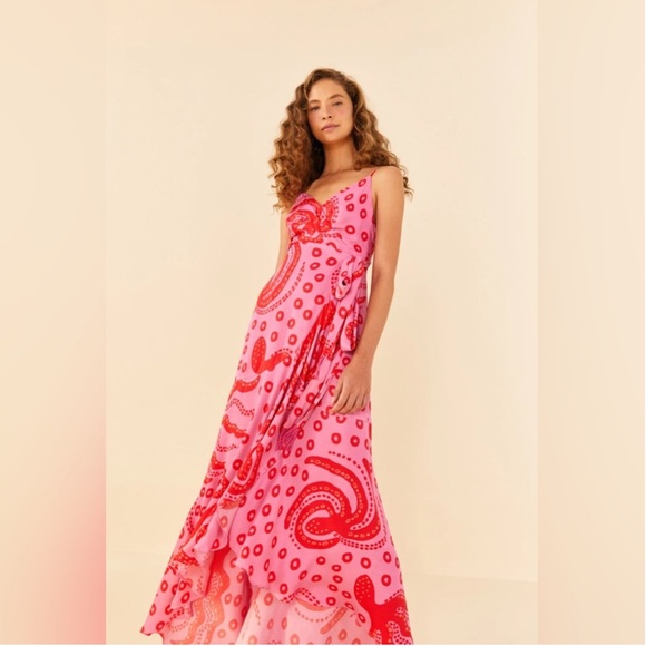 FARM Rio Dresses & Skirts - Farm Rio Octocool Wrap Dress
